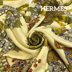 エルメス/HERMES カレ90 KOSMIMA スカーフ シルク レディース