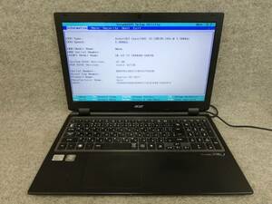 Acer Aspire M3 MA50 i5-2467M Bios確認 キー欠損 ジャンク 6365