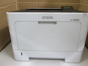 ◎中古レーザープリンタ　エプソン【EPSON LP-S380DN】トナー/現像ユニット/感光体ユニットなし◎2306011