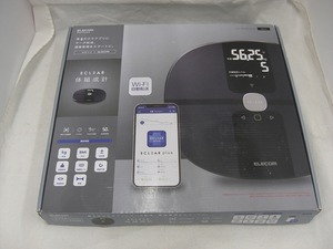 【未使用】 エレコム ELECOM ECLEAR 体組成計 ブラック HCS-WFS03BK