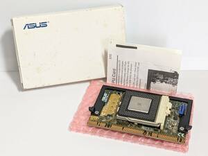 ■ ASUS 「 S370 CPU カード 」 Celeron FV524RX300 付属 ★ セレロン スロット1 スロット370 変換 SL36A ゲタ スロケット