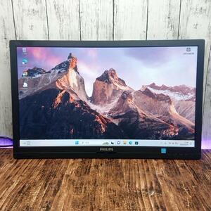 【動作確認済】PHILIPS 221S6Q 液晶ディスプレイ 21.5インチ 14ms ディスプレイ パソコン 画面 モニター スタンド欠品②