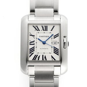 Cartier カルティエ タンク アングレーズ LM オートマチック W5310009 SS メンズ 時計 2420081