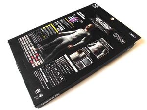 即決新品!!BODY TOUGHNESS高品質インナーウエア長袖【高機能吸汗速乾】税価4.2千DUAL X CROSS黒アスリート・ワーカー紳士用肌着メンズロンT