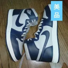 Nike Air Jordan 1 ネイビー/グレー ハイカット　ジョージタウン