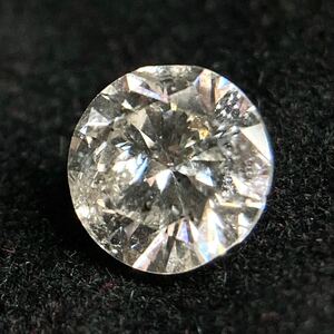 1円〜!!≪天然ダイヤモンド0.74ct≫j 約5.54×5.64mm ルース 裸石 diamond 宝石 ジュエリー jewelry ED7/ED7◎ w4す59