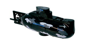 童友社 R/C U18型潜水艦 ブラック迷彩 40MHz 完成品ラジコン　送料無料　新品