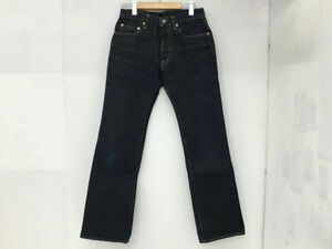 K18-008-0527-133【中古】IRON HEART(アイアンハート) 461SP EXTRA HEAVY DENIM ブーツカット レザーポケット デニムパンツ W29/L34