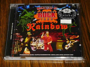 完売品 未開封新品 RAINBOW / MONSTERS OF ROCK 1980 初回ナンバーステッカー付 Black Box Ritchie Blackmore Cozy Powell Graham Bonnet