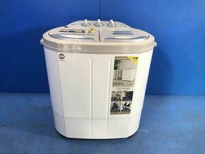 【 シーービージャパン 】2槽式小型洗濯機 WASHMAN ウォッシュマン【 TOM-05W 】2024年製 3.6kg 洗濯機 160