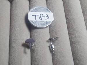 【送料(140円)購入者様負担です】T83-4 ステンレスピアス レディース アクセサリー 単品 プチプラ 送料無料 同梱可能 まとめて購入可能