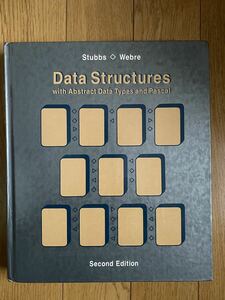 Data Structure with Abstract Data Type and Pascal by Stubbs and Weber 2nd Edition コンピュータ データベース　英語専門書　米国大学