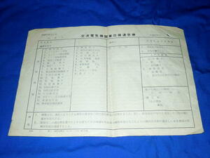 T088ax 国鉄交流電気機関車故障通告券未使用
