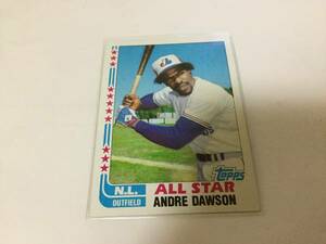 82 Topps アンドレ ドーソン Dawson #341 HOF