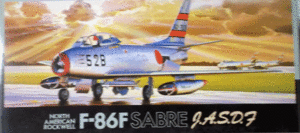 フジミ/1/72/日本航空自衛隊ノースアメリカン・ロックウェルF-86Fセイバージェット機戦闘/未組立品