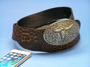 訳あり♪ドイツ製 Made in Germany 無骨・質実剛健 Vanzetti Belt ヴァネッティ メンズ ベルトW-size91～103cm■定形外郵便送料一律：350円