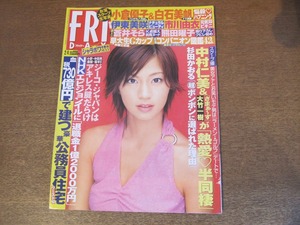 2302mn●FRIDAY フライデー 2005平成17.2.4●表紙:安田美沙子/磯山さやか/シャラポワ/山本梓/ヨンミ/伊東美咲/市川由衣/熊田曜子/蒼井そら