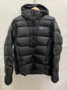 20241209【Patagonia】パタゴニア Fitz Roy Down Hoody フィッツロイ ダウン フーディ M ダウンジャケット ブラック 85500FA24