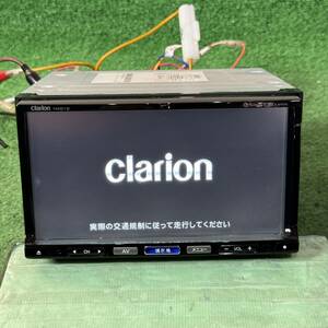 80094) クラリオン clarion NX612 TV/DVD/SD AVナビゲーション 2012年地図データ フルセグ DVD Bluetooth
