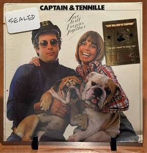 USオリジナルLP Captain & Tennille “Love Will Keep Us Together” 【SEALED/未開封】(Hype Sticker)