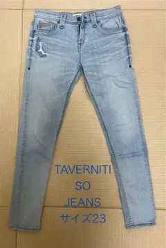 TAVERNITI SO JEANS デニム　ローライズジーンズ