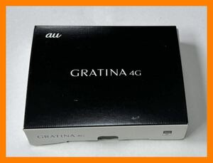 ☆新品 KYOCERA au KYF31 GRATINA 4G ブラック☆SIMロック解除済み