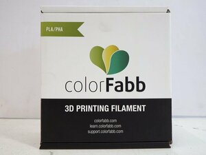 【 未使用品 】 colorFabb社 3Dプリンター用フィラメント PLA/PHA 1.75mm 750g LEAF GREEN グリーン 緑系 オランダ ★