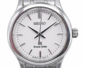 [中古品] 稼働品【SEIKO】セイコー GS グランドセイコー STGF0027 4J51-0AA0 純正ブレス ホワイト文字盤 クォーツ レディース 中古品