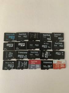 microSDカード　ジャンク品