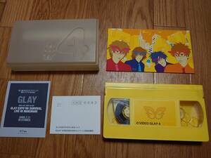 GLAY VIDEO GLAY 4 (H-170) VHS ビデオテープ TERU TAKURO HISASHI JIRO