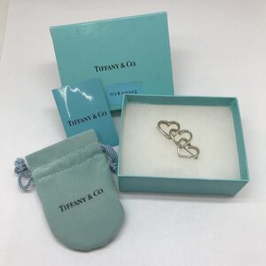 ★TIFFANY&Co. ティファニー トリプルハート ブローチ シルバー 925 SV