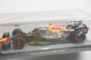 新品 Spark スパーク 1/43 オラクル レッドブルレーシング RB18 サウジアラビアGP 2022 #11 1st ポールポジション S.ペレス S8525