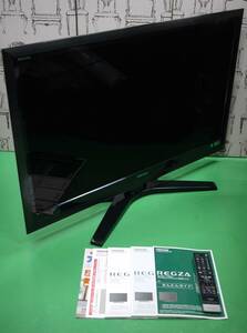 希少 完動美品 東芝 42V型 フルハイビジョン 液晶 テレビ 42Z1 フルHD 1920x1080 3チューナー搭載 地デジ見ながらW録 クリアLED 42インチ