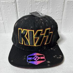 【新品 未着用】H3 SPORTGEAR KISS SNAPBACK LOGO CAP スポーツギア キッス スナップバック ロゴ キャップ 帽子 (送料無料)