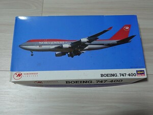 ハセガワ 1/200 ボーイング 747-400 ノースウエスト航空 747 ジャンボ LT114