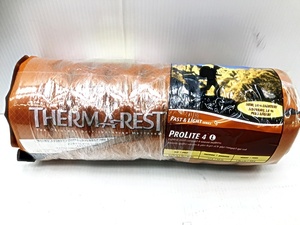 下松)未使用 THERM-A-REST サーマレスト PROLITE4 L プロライト4 ラージ 収納袋 スタッフサック付き ▼★240919A02B MJ19A