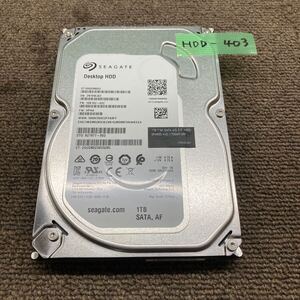 HDD-403 激安 HDD1TB 3.5インチ SATA 32959時間 内蔵HDD SEAGATE ST1000DM003-1SB102 Crystaldiskinfoにて正常品 中古