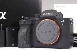 【 良品 | 動作保証 】 SONY α7 IV ILCE-7M4 ボディ 【 液晶保護ガラス 貼付済 | 欠品なし 】