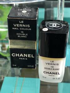 CHANEL LE VERNIS シャネル ヴェルニ 16 DOUBLE BLANC ネイルエナメル 13ml アイボリー ホワイト マニキュア 24060402