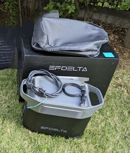 EFDELTA ポータブル電源 キャンプ アウトドア　災害時に