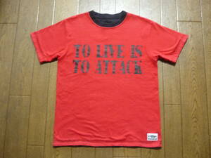 E.YAZAWA　矢沢永吉　半袖　リバーシブル　Tシャツ　TO LIVE IS TO ATTACK