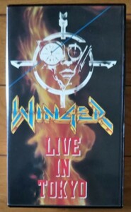 WINGER LIVE IN TOKYO 【VHS】