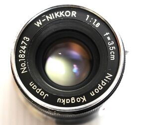 RARE:Nikon-Lmount【W-NIKKOR/35/1.8】ライカLマウント!!