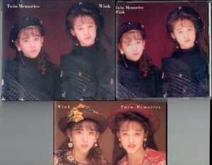 Wink『Twin Memories ツイン・メモリーズ』初回盤 美品CD　1989年　ウインク　鈴木早智子 相田翔子 ・送料無料