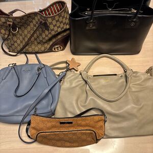 送料無料 5点セット ハンドバッグ コーチ ショルダーバッグ COACH バッグ トートバッグ グッチ MARY QUANT アニエスベー