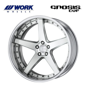 送料無料 ワーク GNOSIS CVF FULL REVERSE ディープコンケイブ DEEP RIM Wdisk 12J-20 －49～－71 5H-114.3 【4本セット 新品】