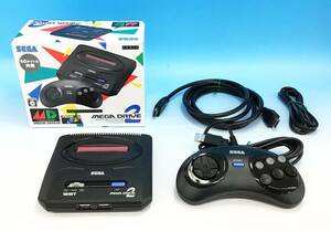 使用1回 SEGA セガ MEGA DRIVE メガドライブ ミニ2 16BIT 元箱 HAA-2524 本体 コントローラー ケーブル ゲーム機