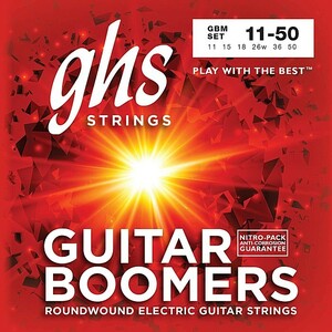 GHS Boomers GBM 011-050 ジーエイチエス エレキギター弦