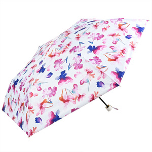 ☆ ブリリアントフラワーピンク ☆ SLENDER MINI PARASOL 遮光 遮熱 50cm 晴雨兼用傘 niftycolors 日傘 ニフティカラーズ