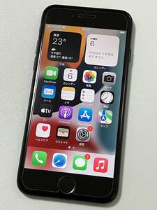 SIMフリー iPhone7 128GB Jet Black シムフリー アイフォン7 ジェットブラック 黒 本体 docomo softbank au UQ 本体 SIMロックなし A1779